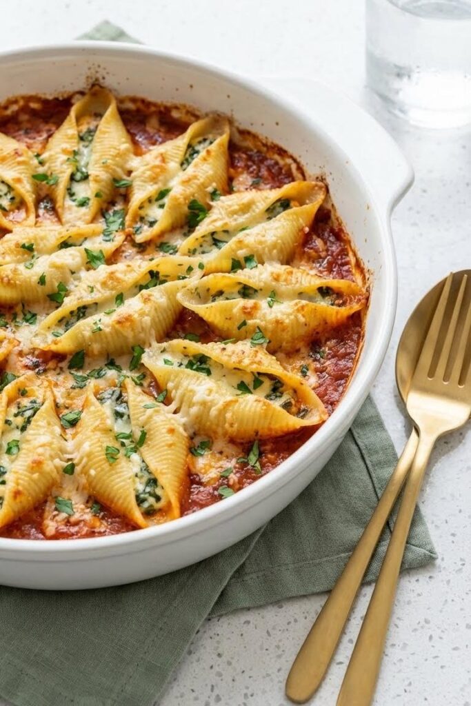 Easy Christmas Stuffed Shells Recipe for Festive Christmas Eve Appetizers