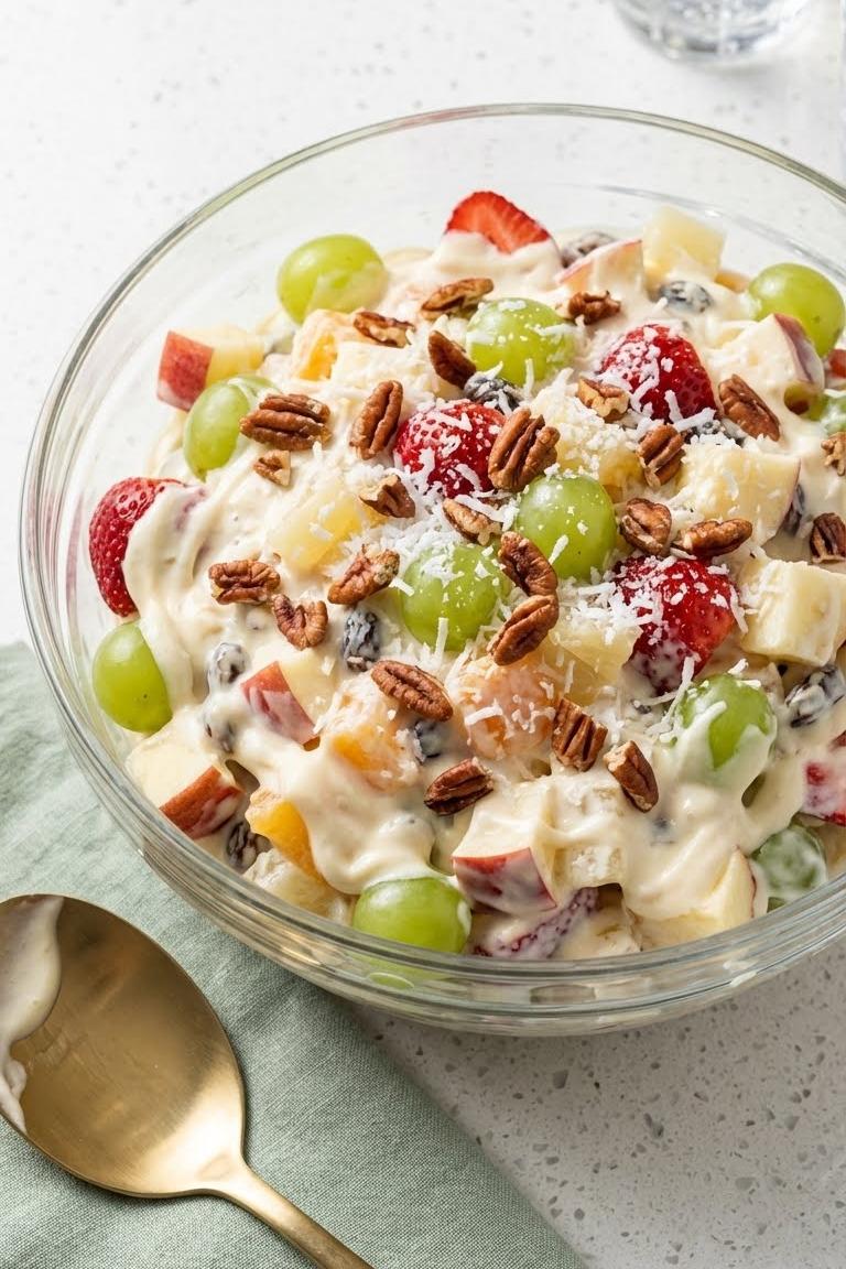 Festive Christmas Fruit Salad Recipe for Your Holiday Table