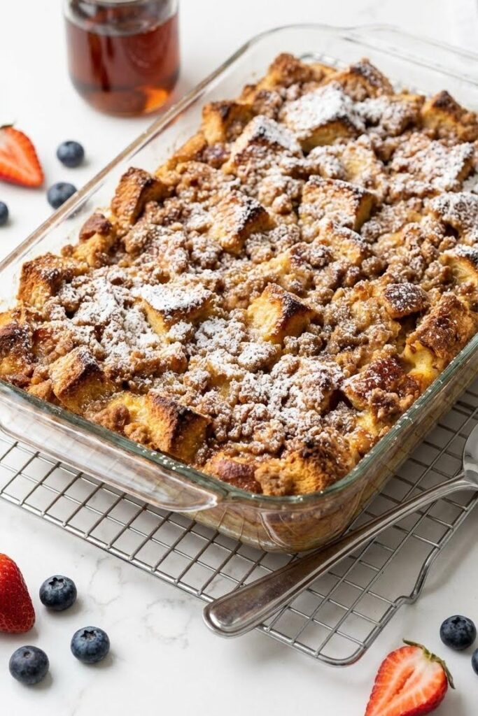 Christmas Morning Breakfast French Toast Casserole Recipe