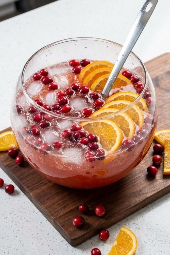 Festive Christmas Punch Recipe for Holiday Parties and Gatherings