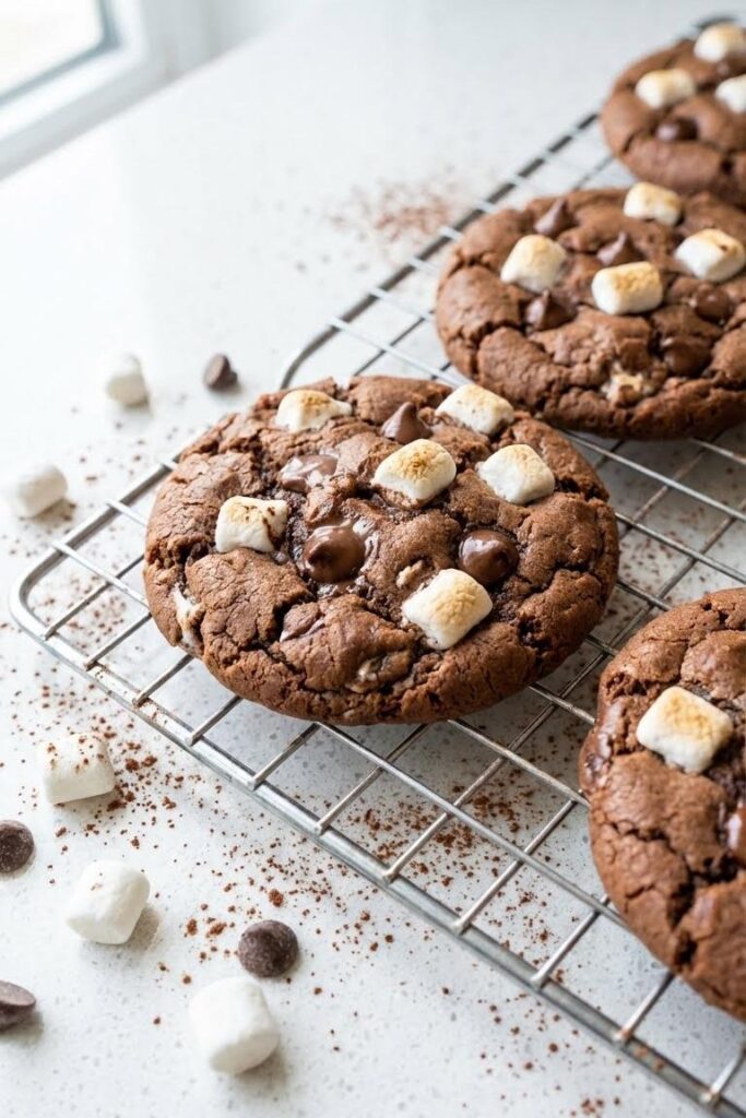 Hot Chocolate Cookies Recipe – Cozy Christmas Cookies Recipes Idea