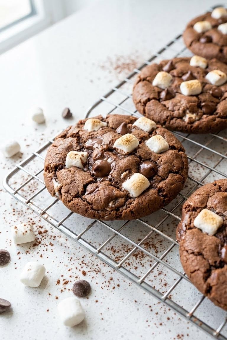 Hot Chocolate Cookies Recipe – Cozy Christmas Cookies Recipes Idea