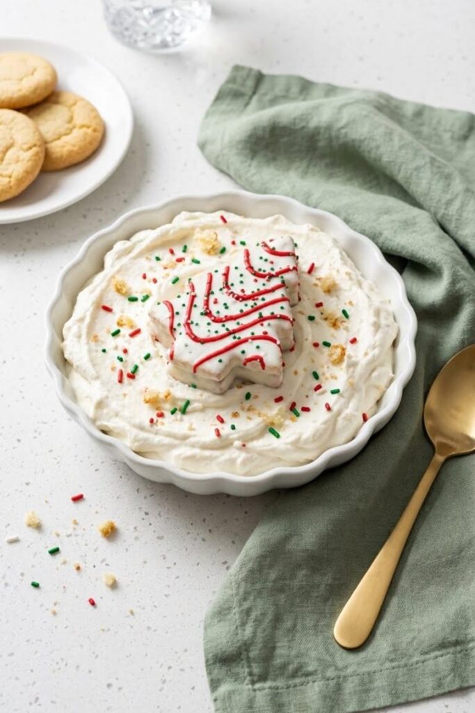 Little Debbie Christmas Tree Cake Dip Recipe for Christmas Potlucks