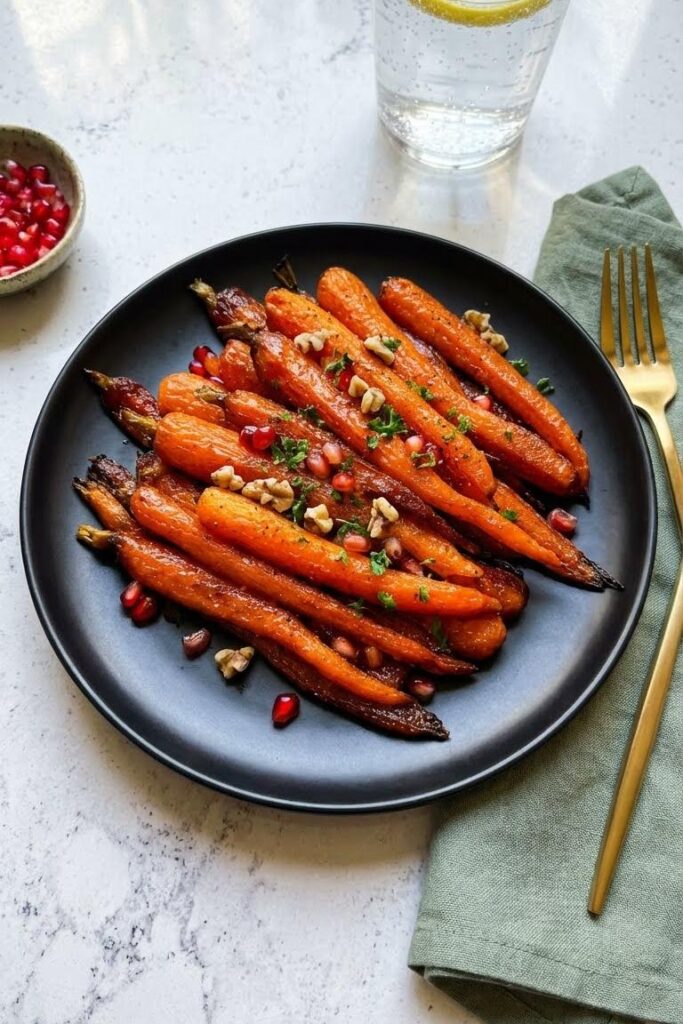 Brown Sugar Glazed Carrots Recipe for Christmas Dinner Sides