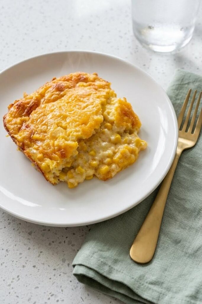 Crockpot Thanksgiving Corn Casserole Recipe for Easy Holidays