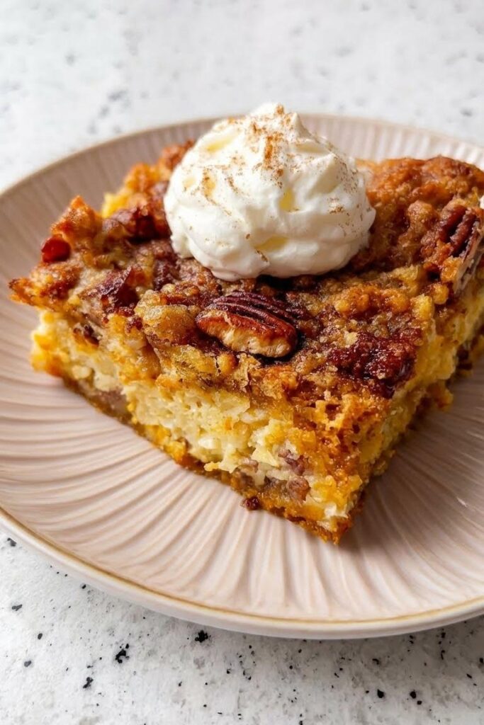 Gluten Free Thanksgiving Pumpkin Dump Cake Recipe Everyone Loves