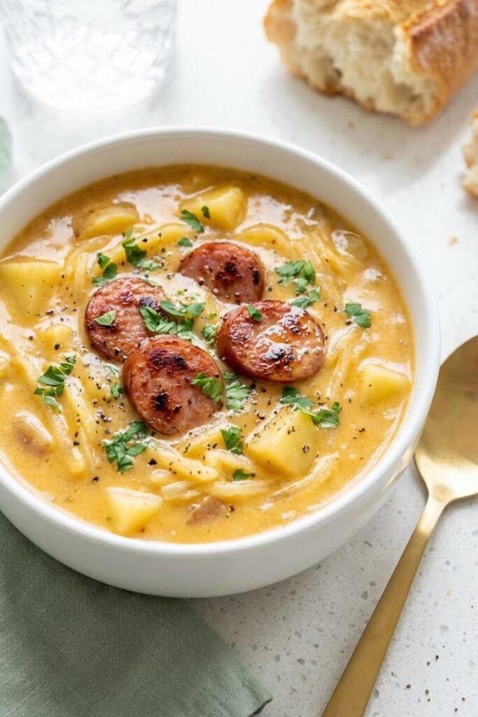 Cozy Slow Cooker Cajun Potato Soup Recipe for Crockpot Lovers
