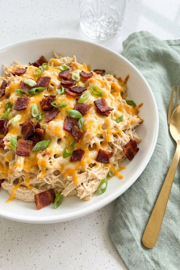 Easy Slow Cooker Crack Chicken Recipe for Busy Crockpot Nights
