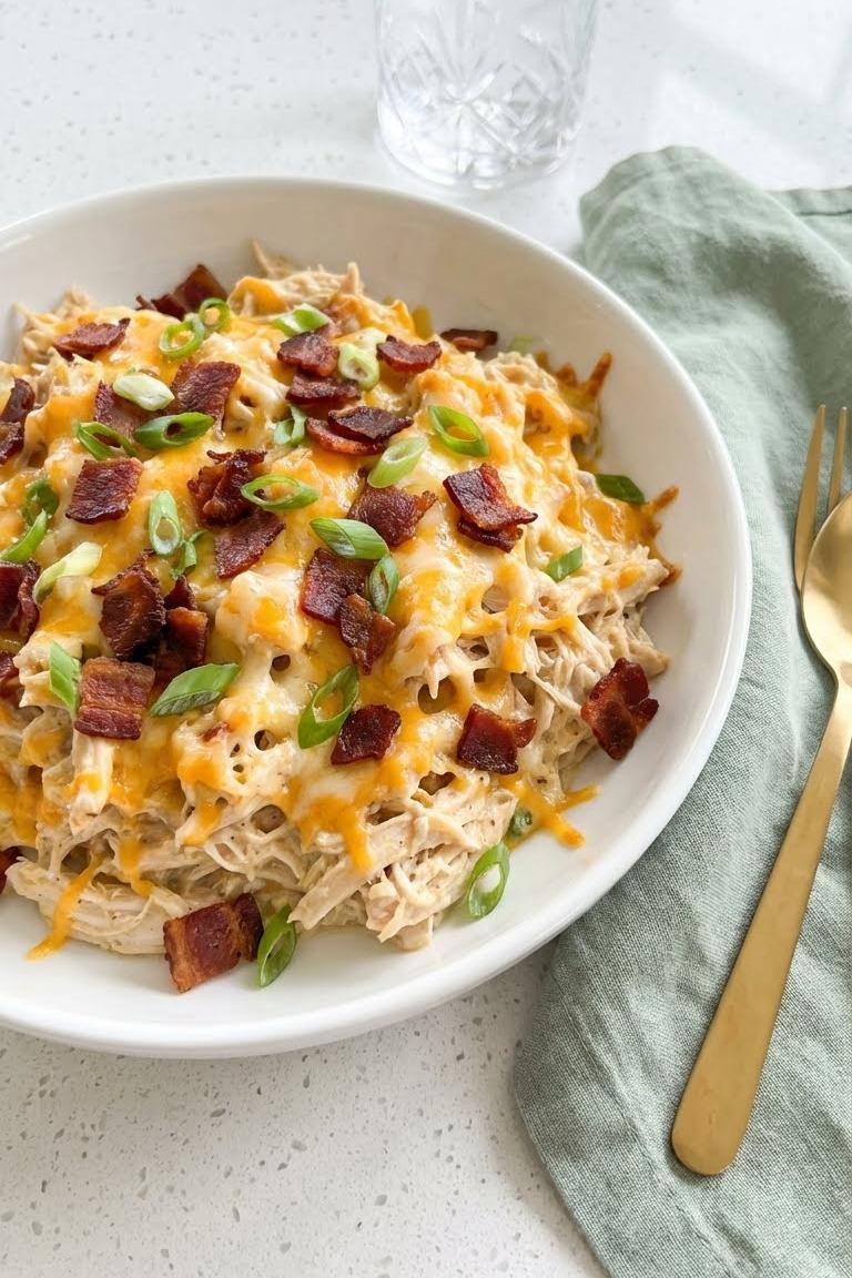 Easy Slow Cooker Crack Chicken Recipe for Busy Crockpot Nights