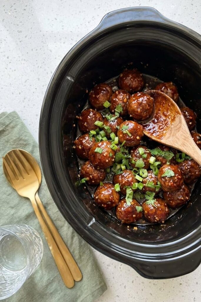 Best Crockpot Meatballs Recipe: Sweet and Spicy Slow Cooker Favorite