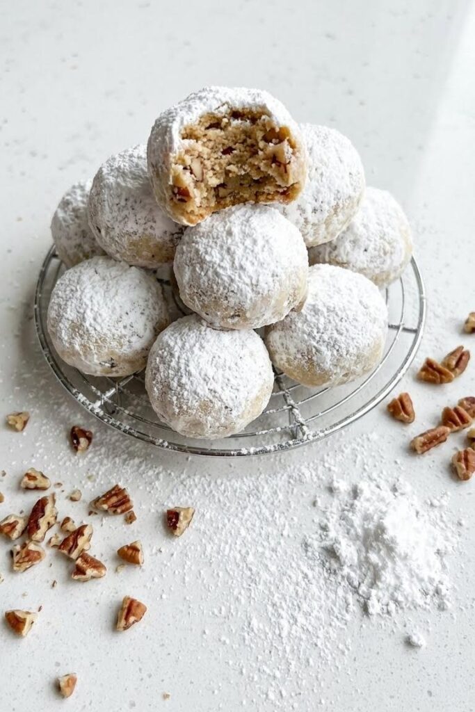 Easy Snowball Cookies Recipe for Holiday Cookie Exchanges