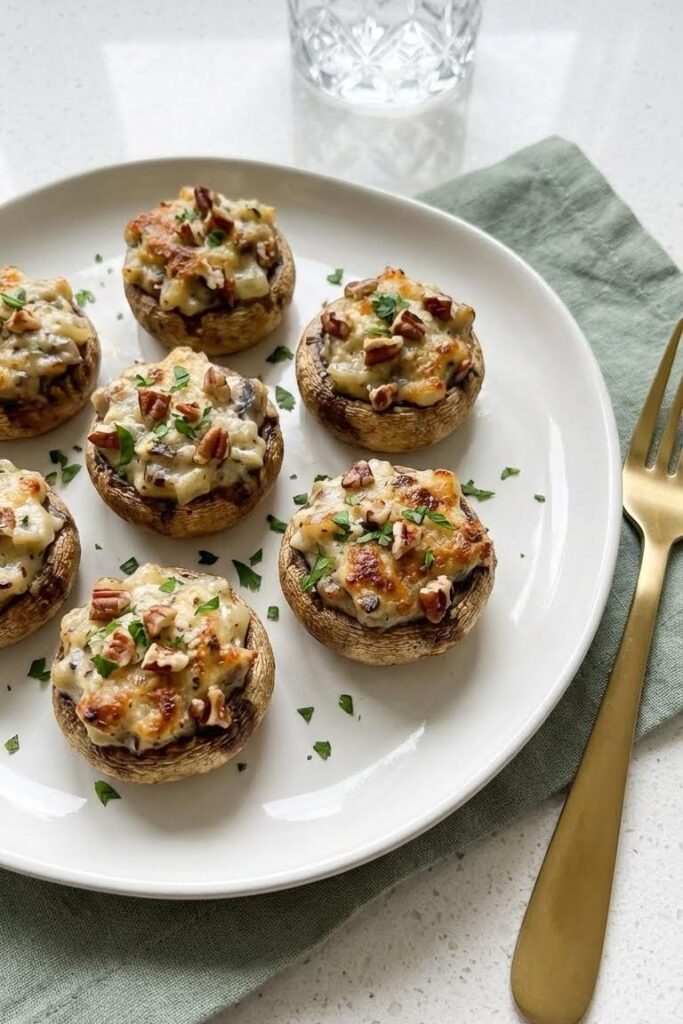 Stuffed Mushrooms Recipe: Best Christmas Side Dish Idea for Parties