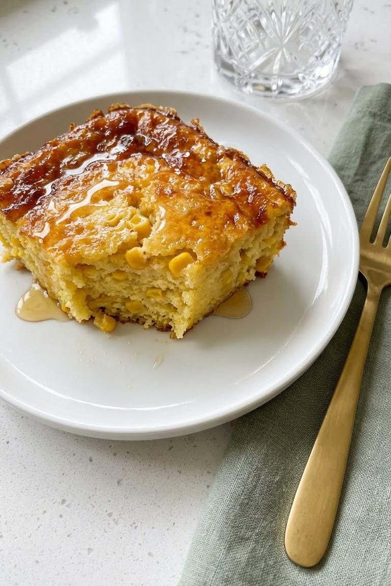 Sweet Harmony Honey-Glazed Corn Casserole Recipe for Christmas Potlucks