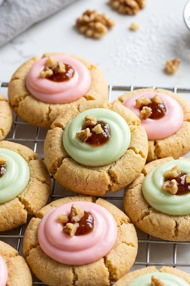 Easy Thumbprint Cookies Recipe With Icing for Family Treats