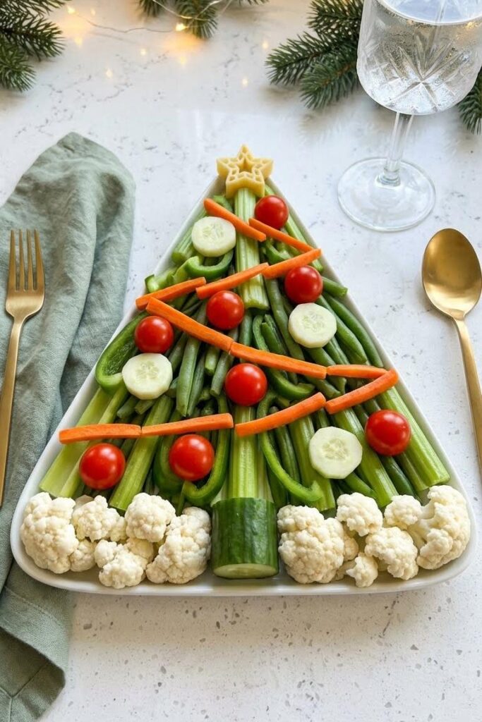 Festive Christmas Veggie Tray Recipe for Your Holiday Party
