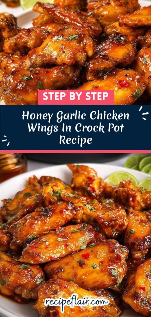 Honey Garlic Chicken Wings In Crock Pot Recipe