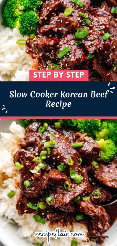 Slow Cooker Korean Beef Recipe