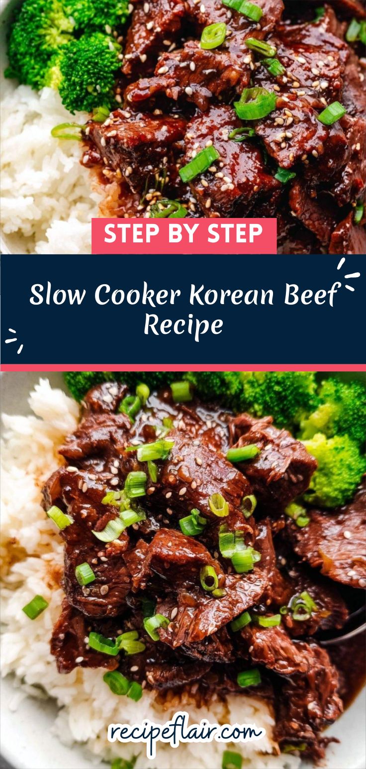 Slow Cooker Korean Beef Recipe