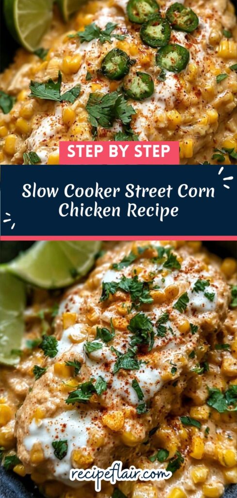 Slow Cooker Street Corn Chicken Recipe
