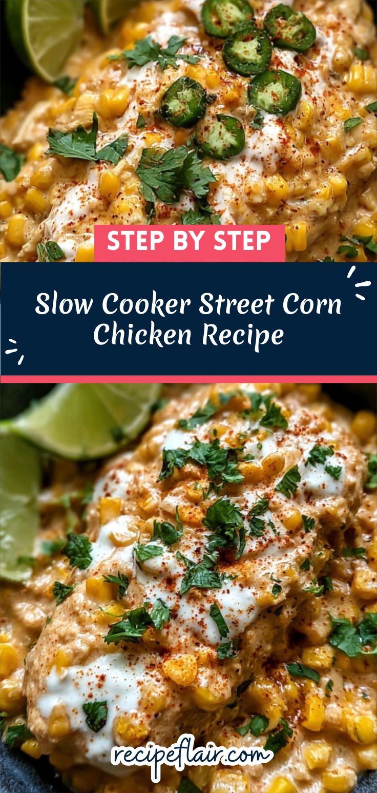 Slow Cooker Street Corn Chicken Recipe