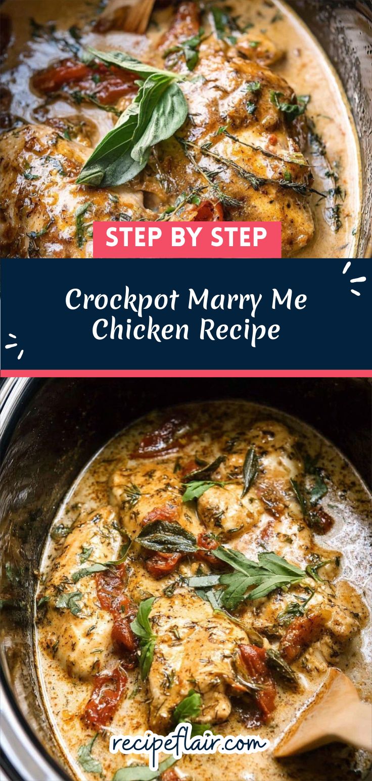 Crockpot Marry Me Chicken Recipe