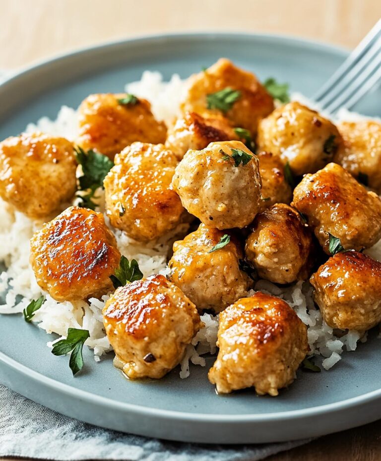 15-minute Garlic Butter Chicken Bites Recipe