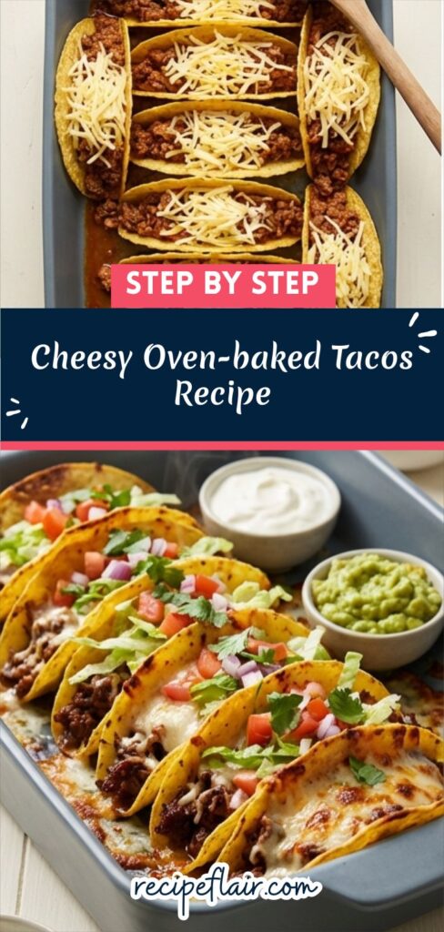 Cheesy Oven-baked Tacos Recipe