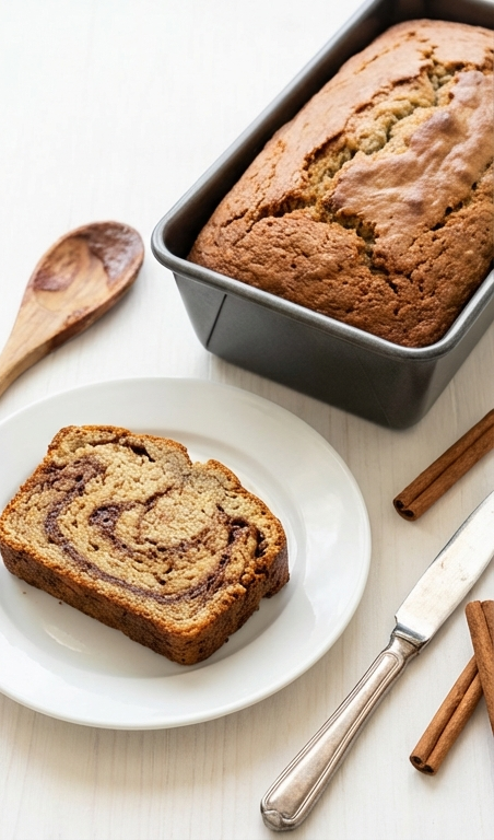 Cinnamon Swirled Banana Bread Recipe: Cozy Family Favorite Bake