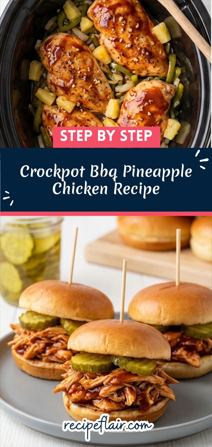 Crockpot Bbq Pineapple Chicken Recipe