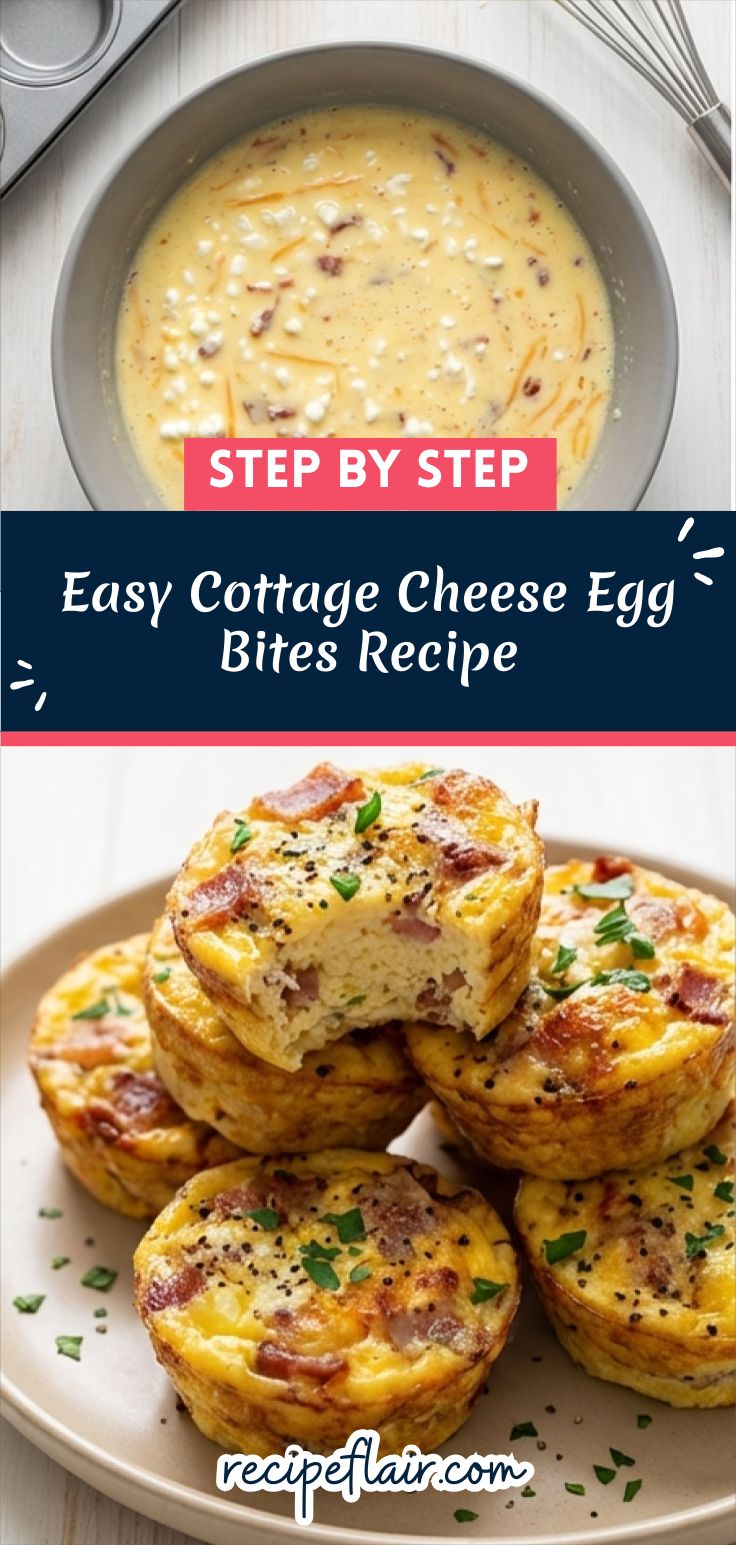 Easy Cottage Cheese Egg Bites Recipe