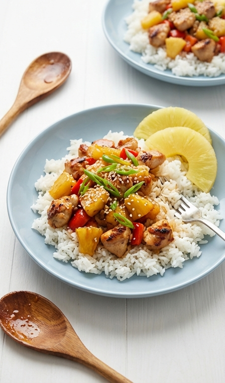 One-Pan Chicken Pineapple Recipe for Easy Family Dinners