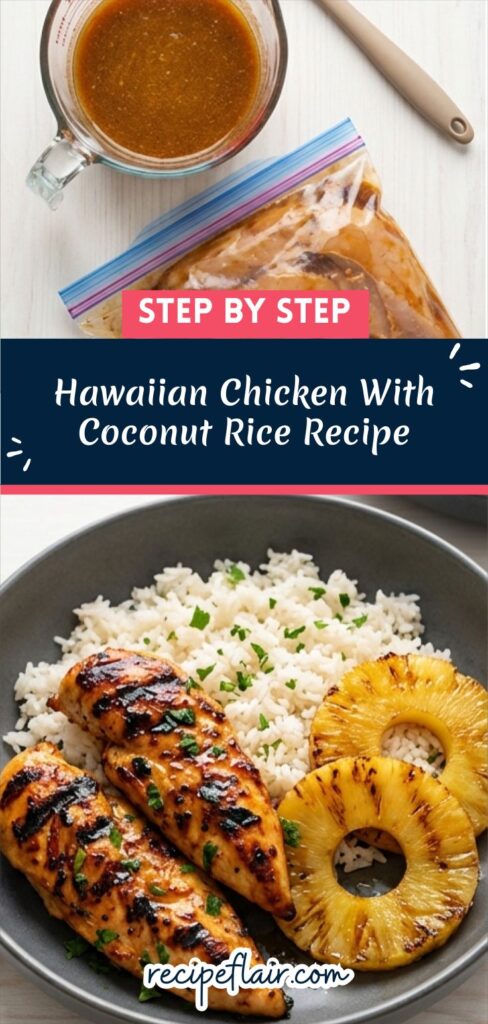 Hawaiian Chicken With Coconut Rice Recipe