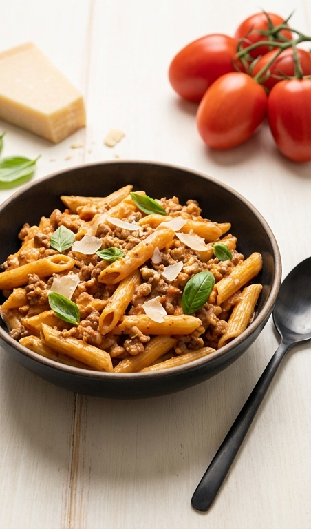 High Protein Creamy Beef Pasta Recipe for Family Dinners