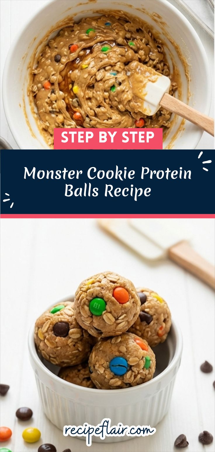 Monster Cookie Protein Balls Recipe