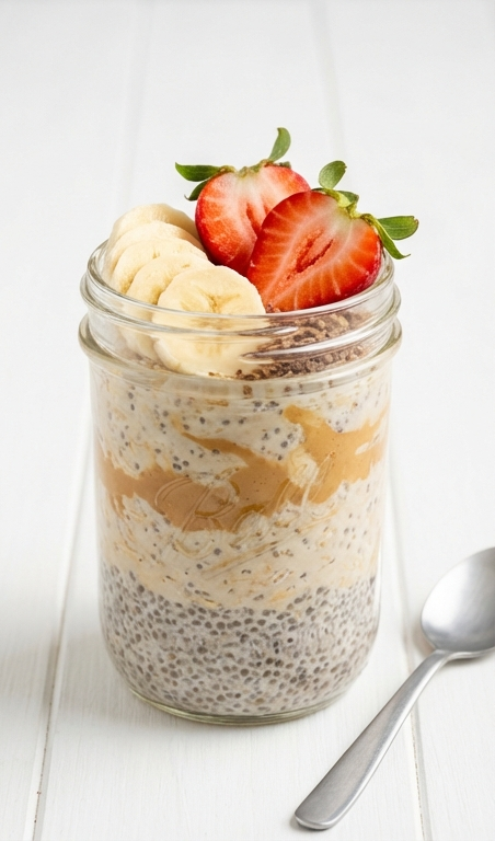 Easy Peanut Butter Overnight Oats Recipe for Busy Mornings