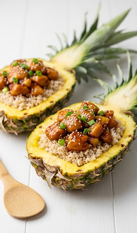 Easy Pineapple Chicken With Rice Recipe for Family Dinners