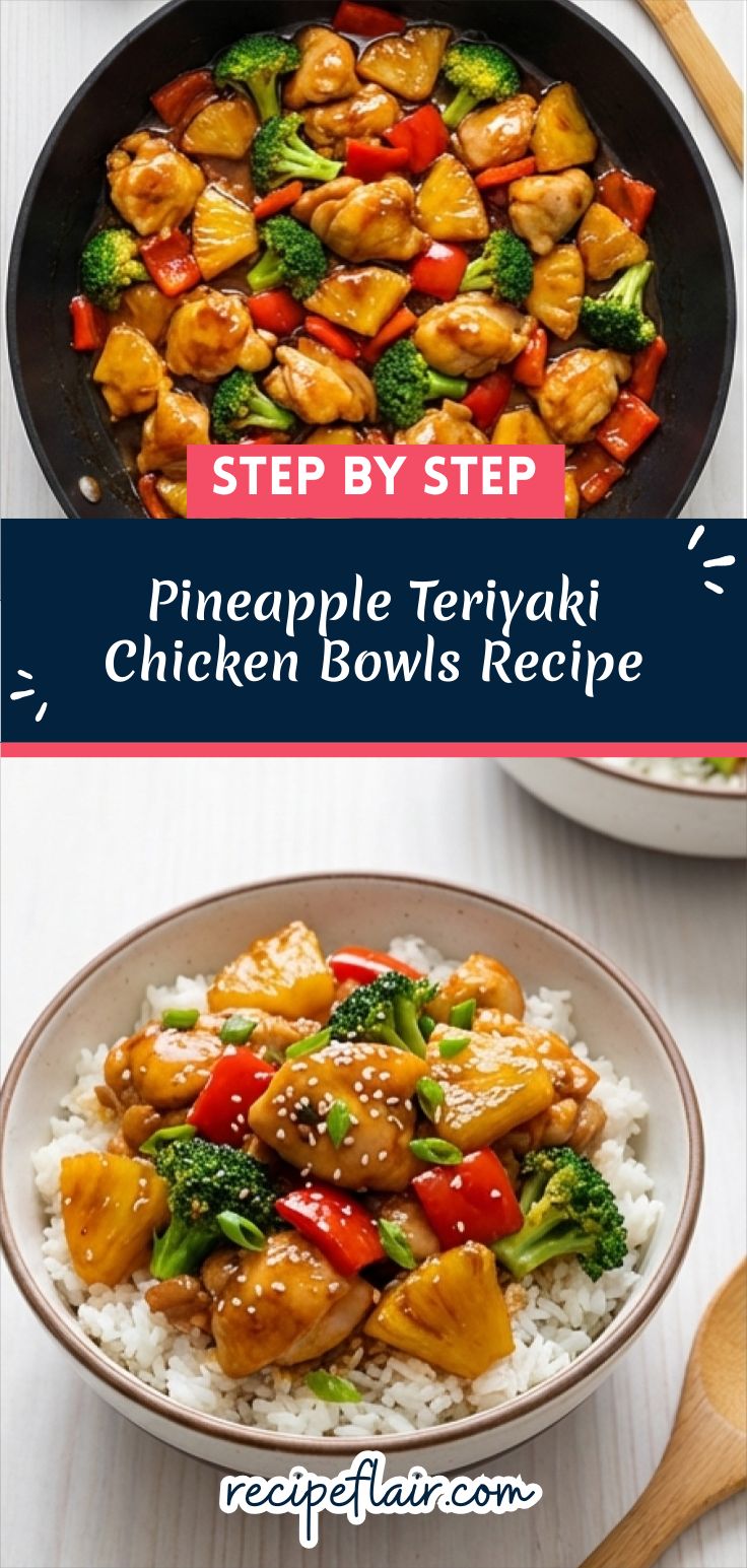 Pineapple Teriyaki Chicken Bowls Recipe