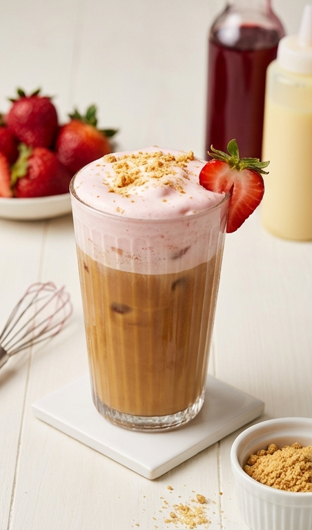 Strawberry Matcha Latte Recipe for a Sweet & Refreshing Treat