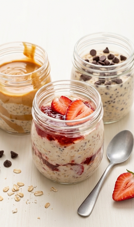 Cozy Strawberry Overnight Oats Recipe for Easy Mornings