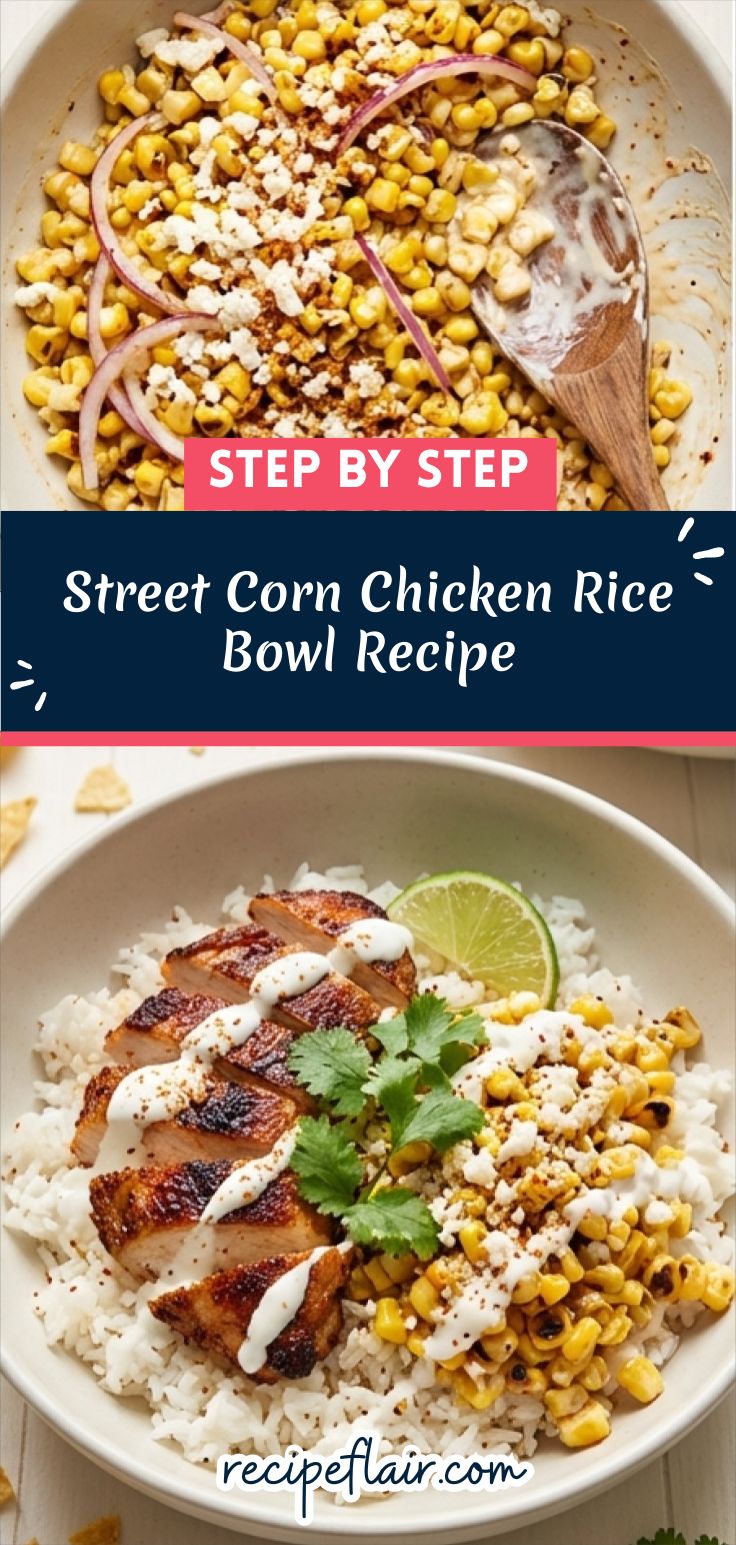 Street Corn Chicken Rice Bowl Recipe