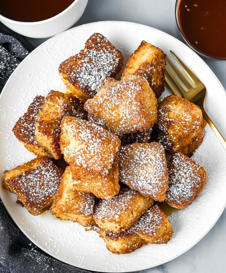 Air Fryer French Toast Bites Recipe