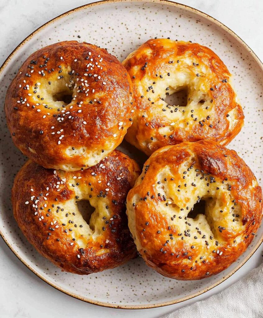 Air Fryer Protein Bagels Recipe