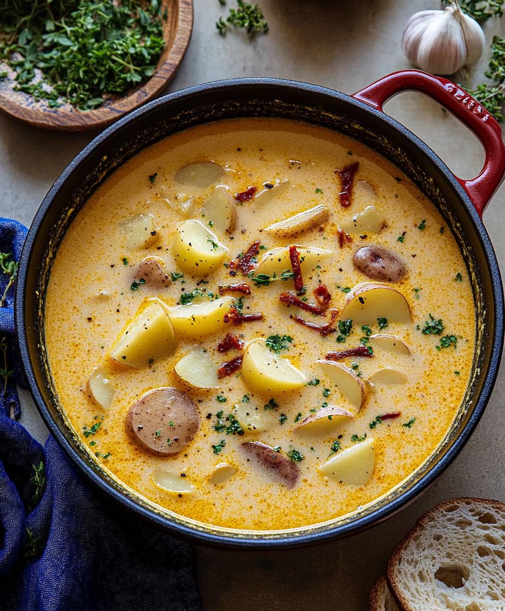 Cajun Potato Soup Recipe