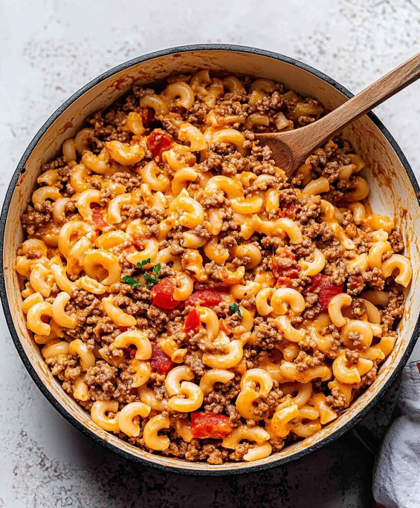 Cheeseburger Pasta Recipe