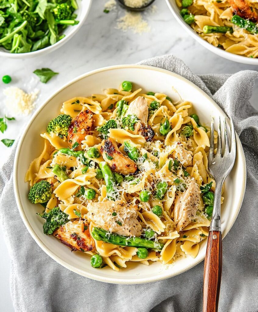 Chicken Pasta Primavera Recipe