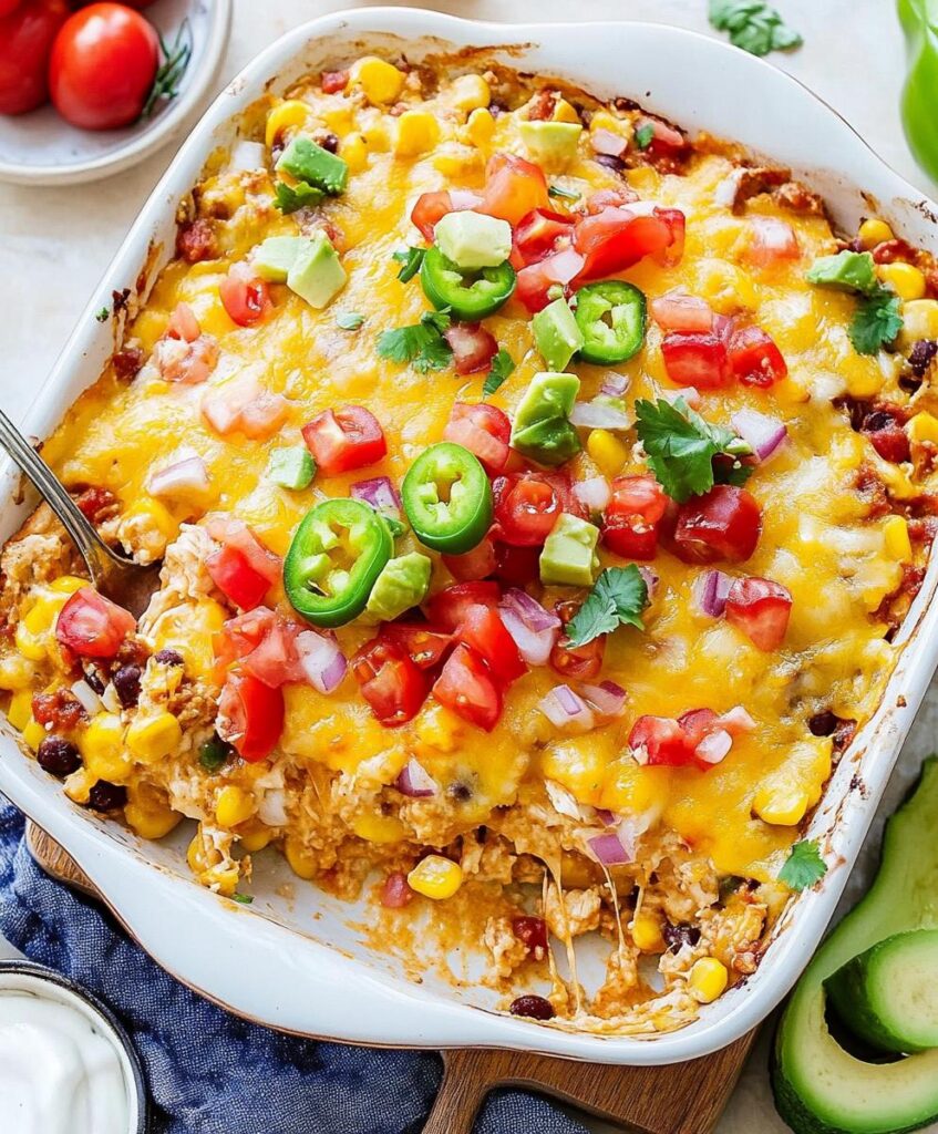 Chicken Taco Casserole Recipe