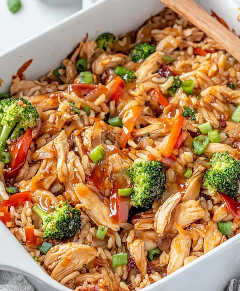 Chicken Teriyaki Casserole Recipe