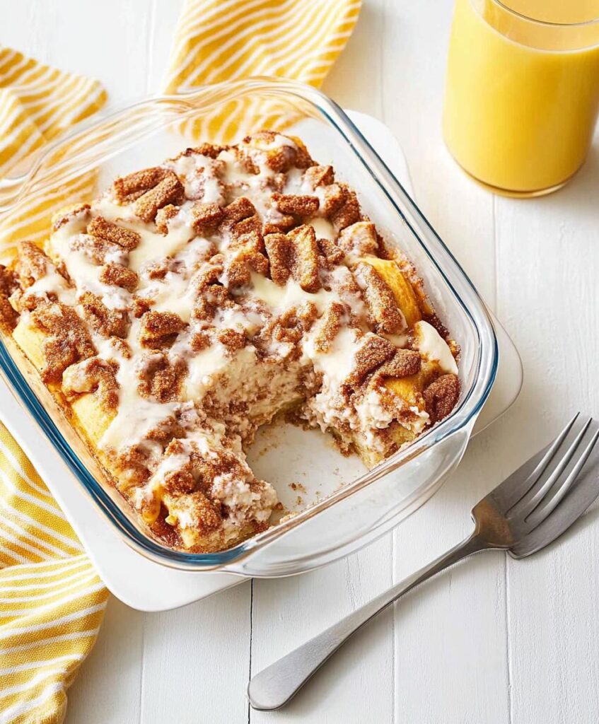 Cinnamon Roll Casserole Recipe