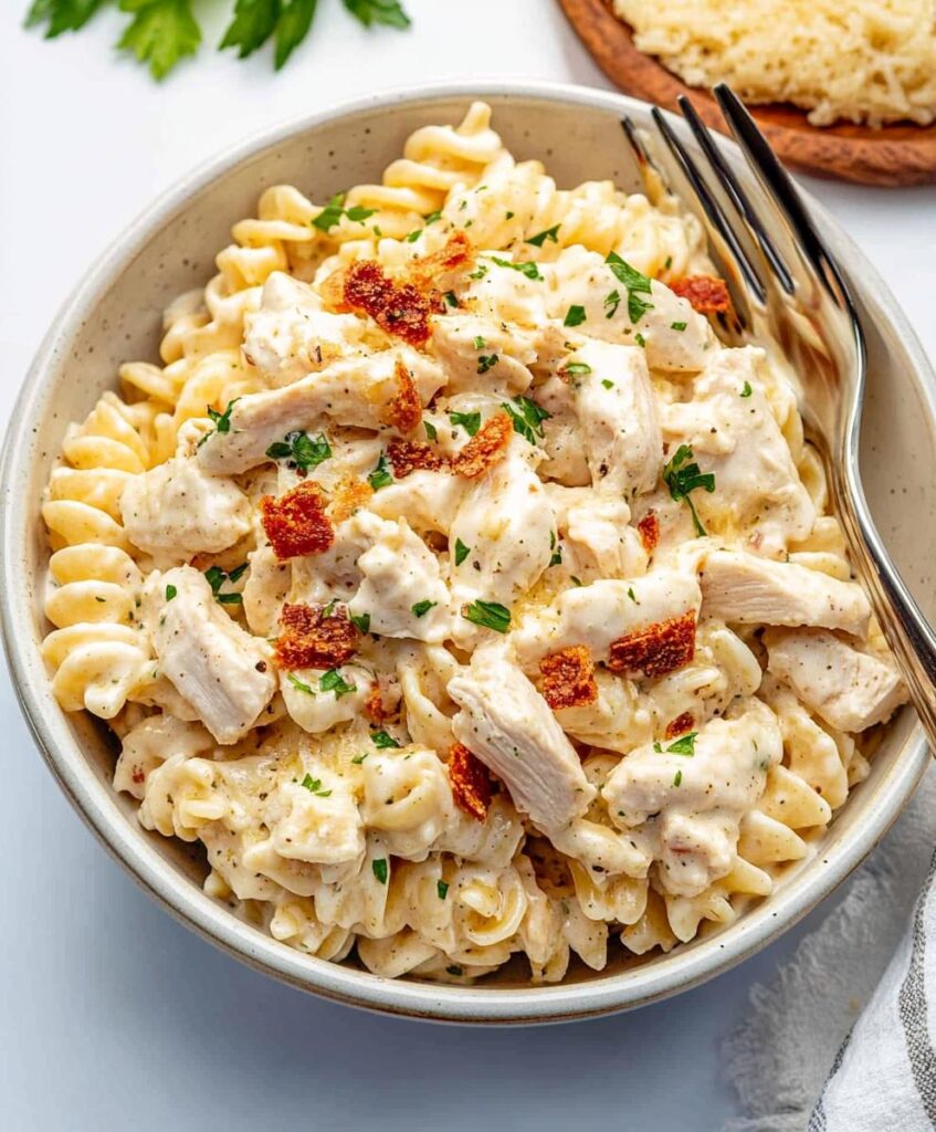 Creamy Chicken Ranch Pasta Recipe