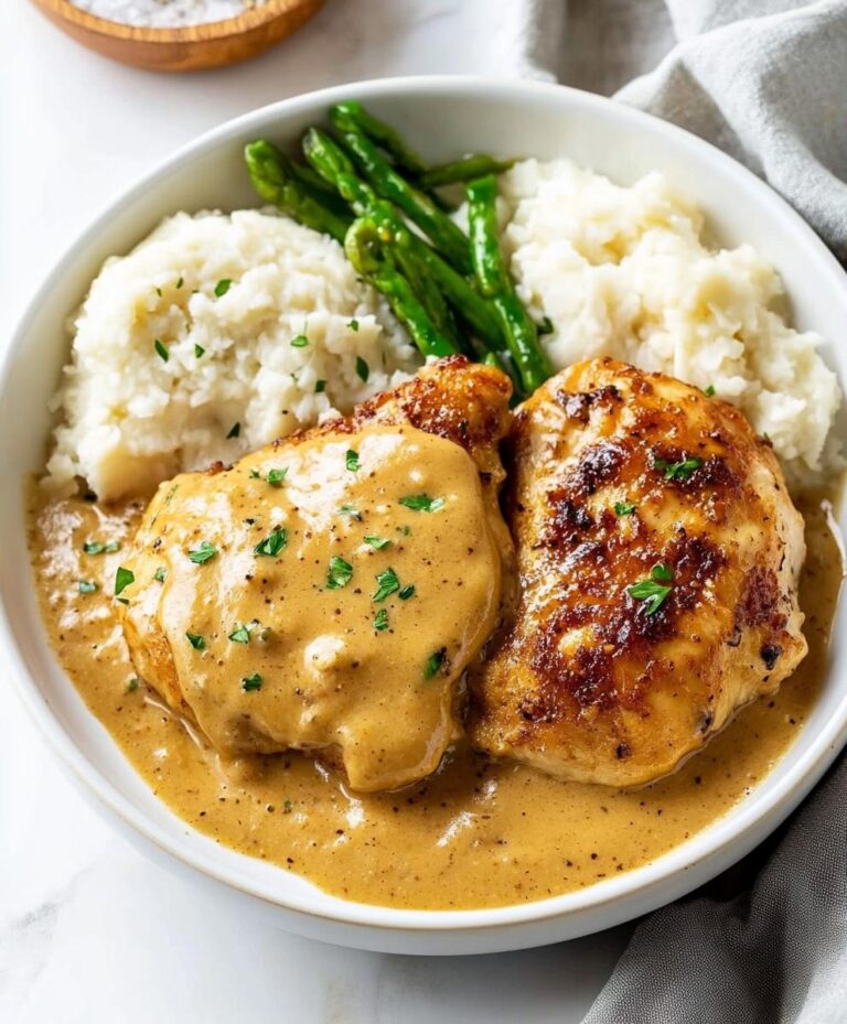 Creamy Garlic Chicken Recipe